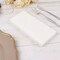 WHITE 20 Rectangular 17" x 12" Airlaid Paper Disposable Dinner NAPKINS